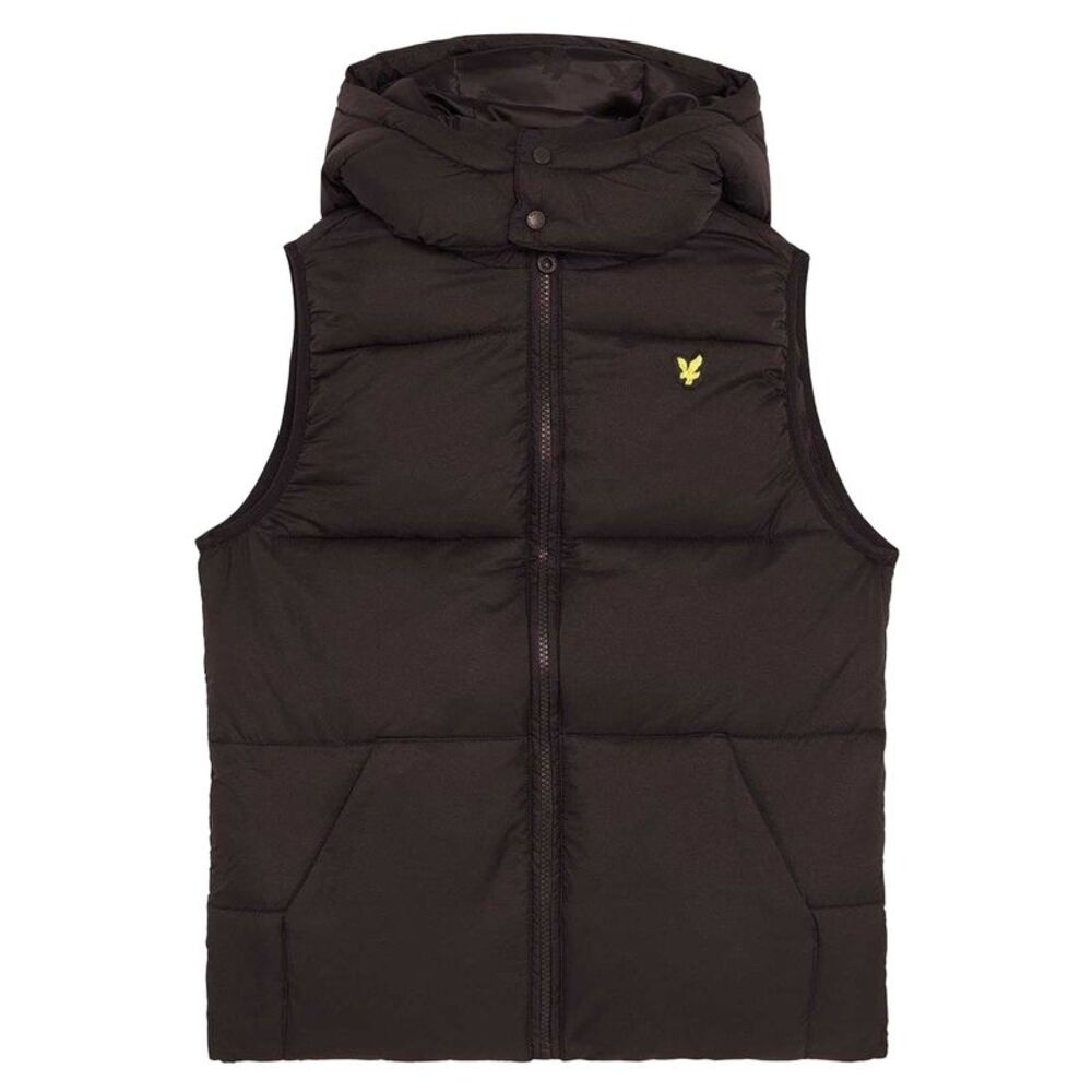 Lyle & Scott Childrens/Kids Quilted Vest / Black